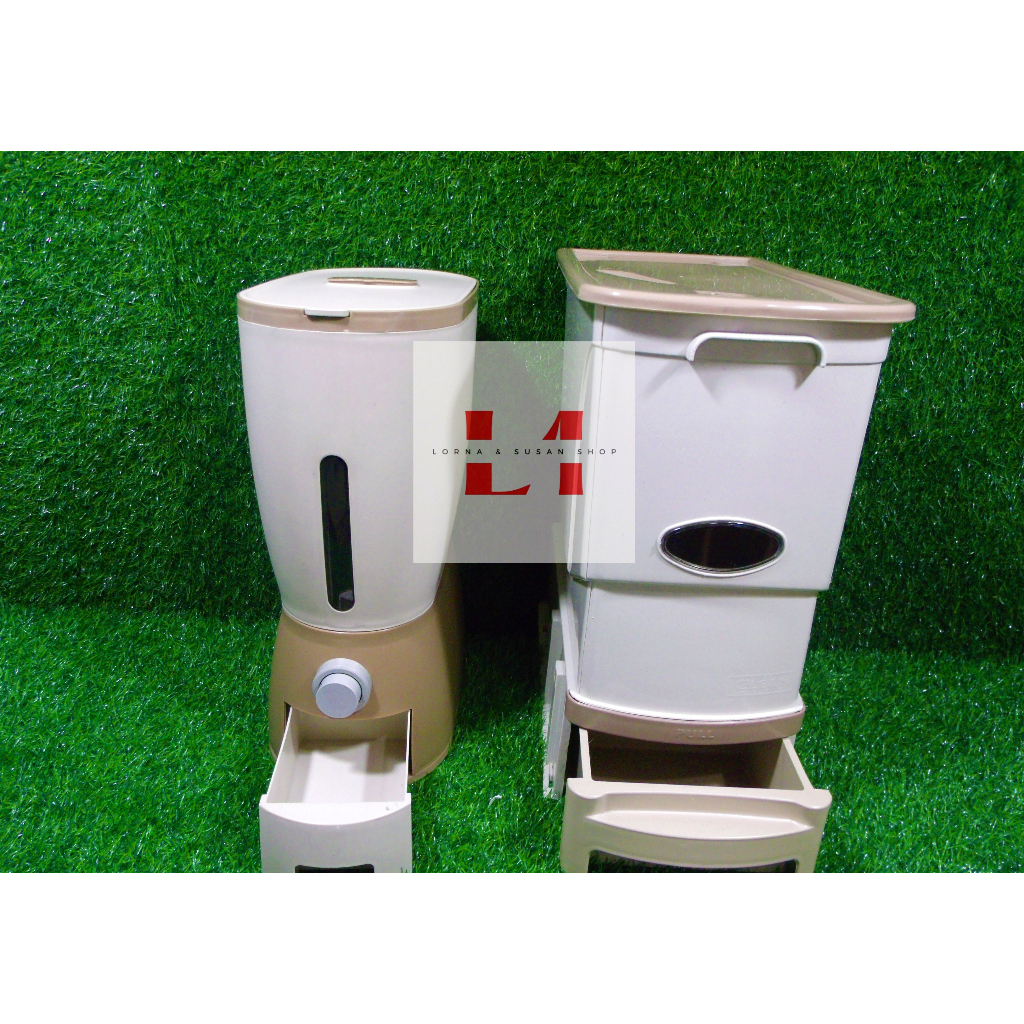 RICE BOX,DISPENSER ONE SET CLEAN CLUB & SLIM TYPE RICE DISPENSER