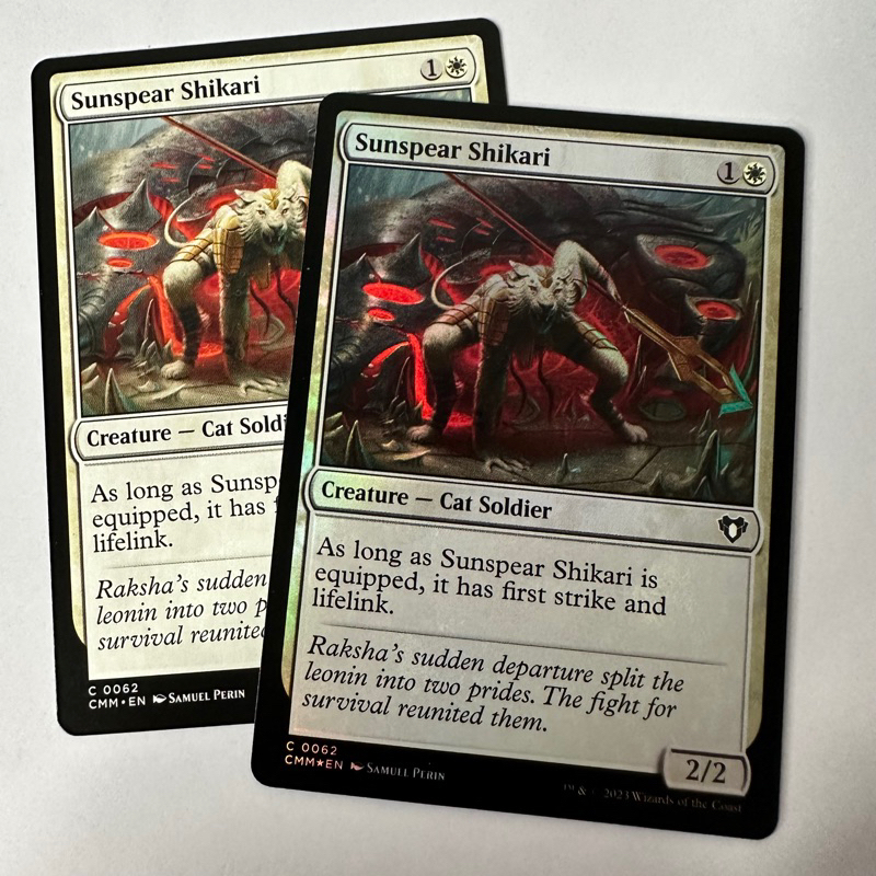 SUNSPEAR SHIKARI | CMM COMMANDER MASTERS | WHITE | MTG MAGIC THE ...