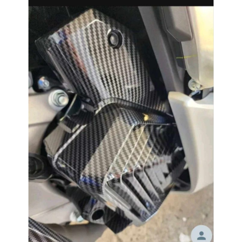radiator cover carbon for pcx160/adv160/click160 | Shopee Philippines