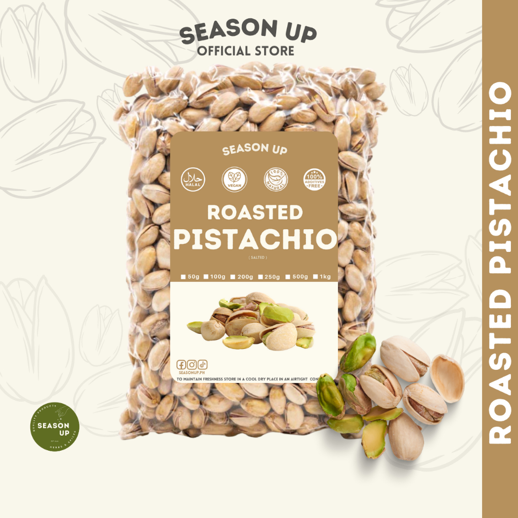 SeasonUp Roasted Salted Pistachios (200g) | Shopee Philippines