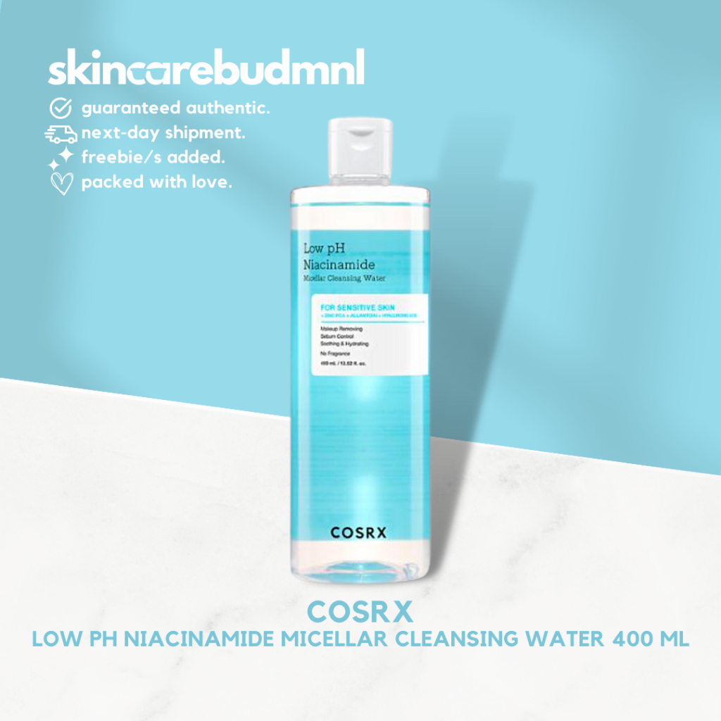 COSRX Low pH Niacinamide Micellar Cleansing Water 400ml main image 1
