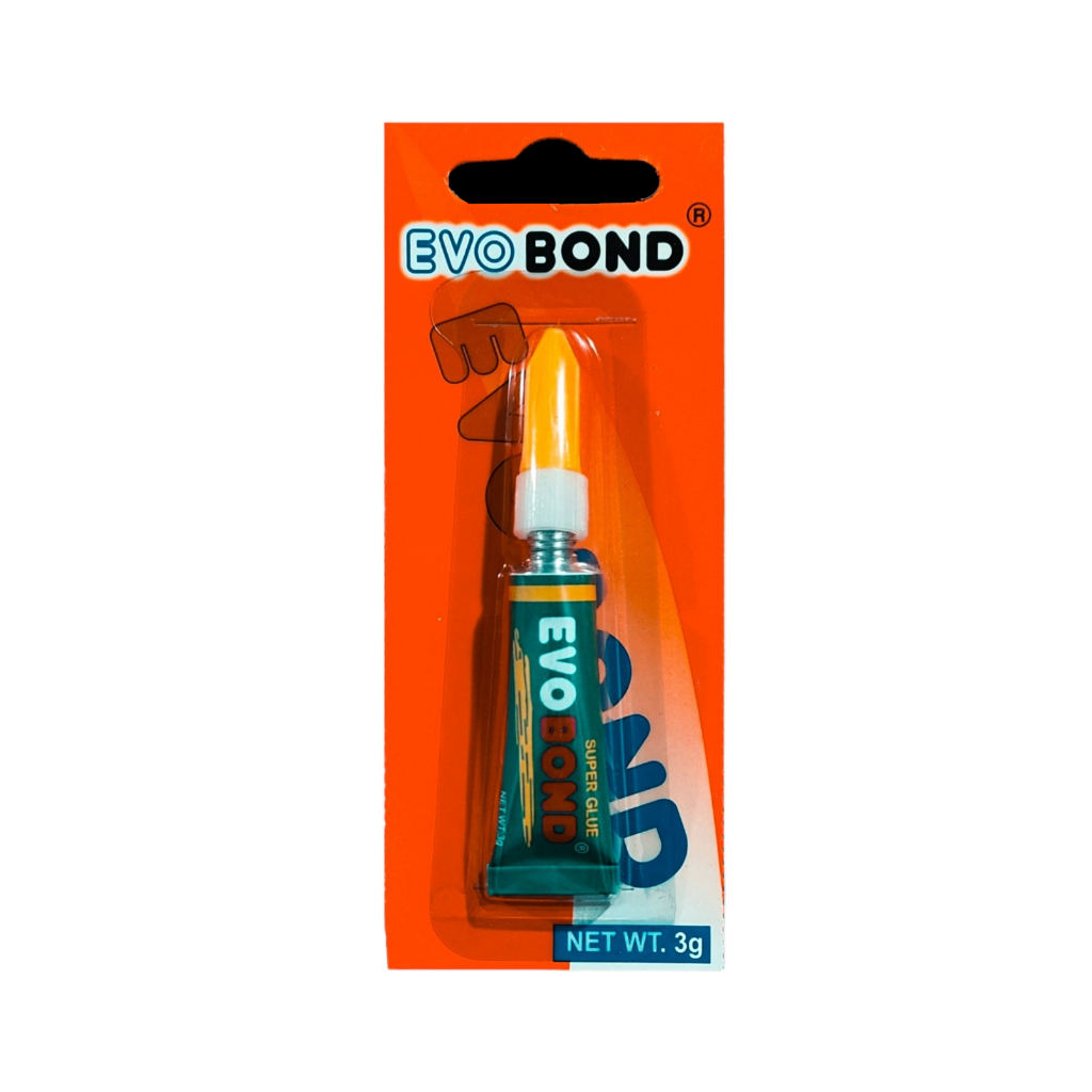 SUPER GLUE EVO BOND 3g Super Glue Cyanoacrylate Adhesive Shopee