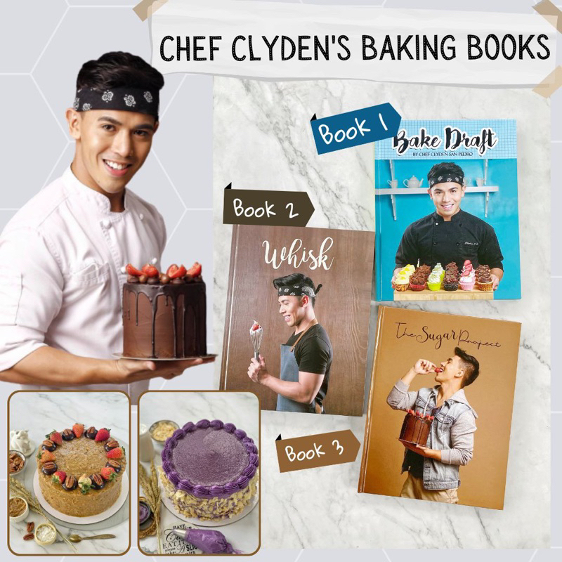 Baking Books by Chef Clyden - Book 2: Whisk and Book 3: The Sugar ...