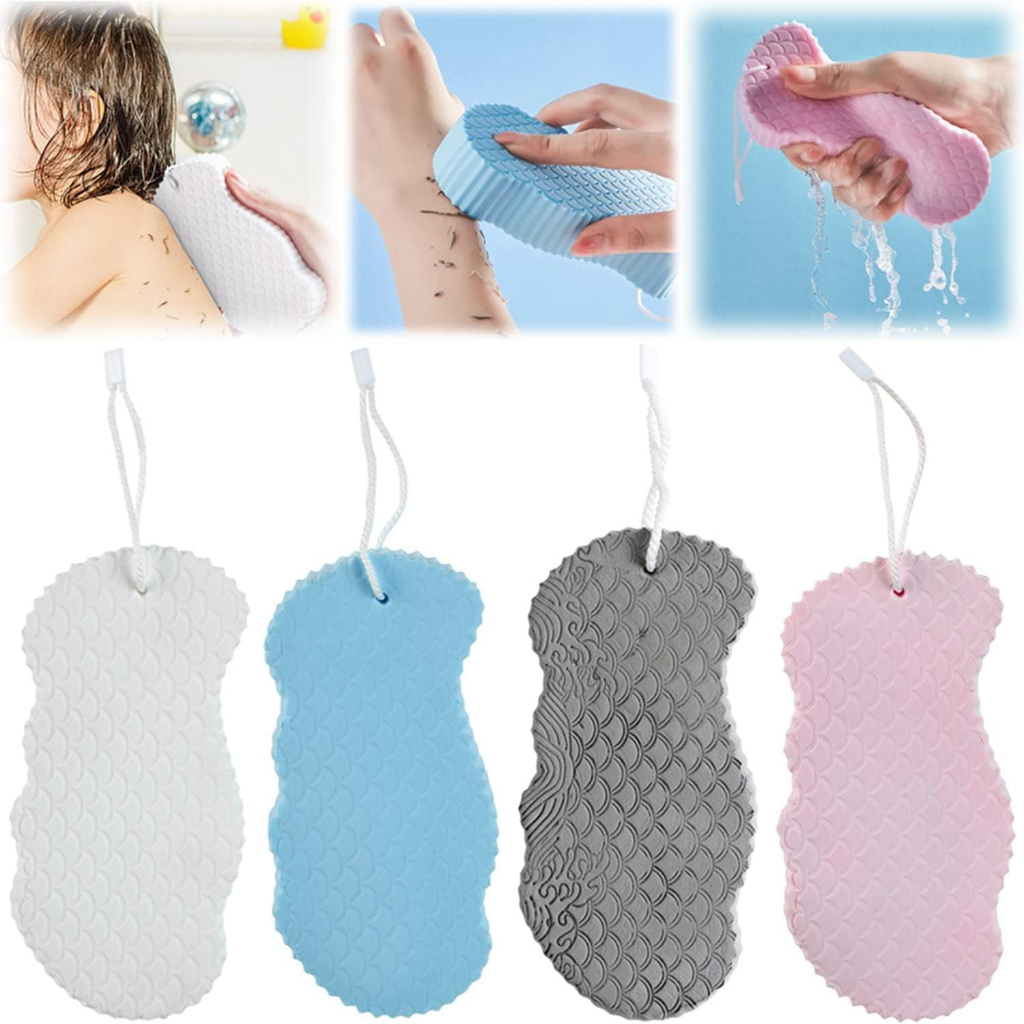 Ibaby Exfoliate Soft Sponge Body Scrubber For Baby Adults Bath Scrub 