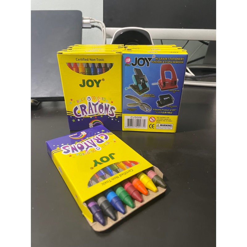 JOY Crayons 8 Colors, 8 Colors Crayon JOY BRAND Shopee Philippines