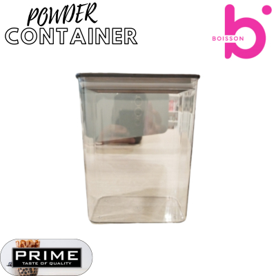 Acrylic Powder Container food storage canister | Shopee Philippines