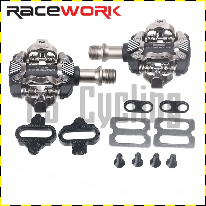 RACEWORK Cleats Pedal X M8100 MTB Cleats Pedals SelfLocking SPD Bike Clipless Pedals Ultra
