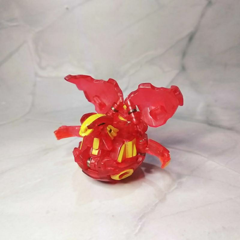 Bakugan Translucent Pyrus Rubanoid | Shopee Philippines