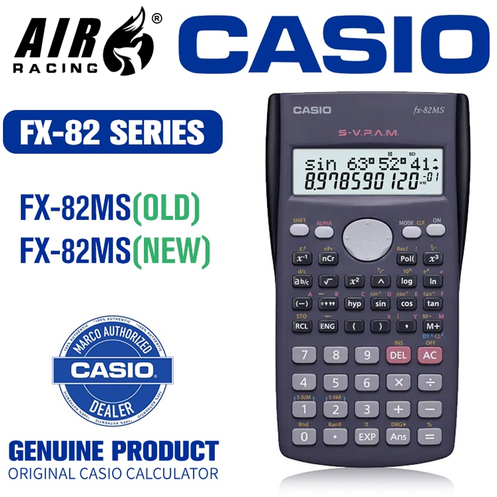 Casio Fx82ms Scientific Calculator Function Calculator Shopee