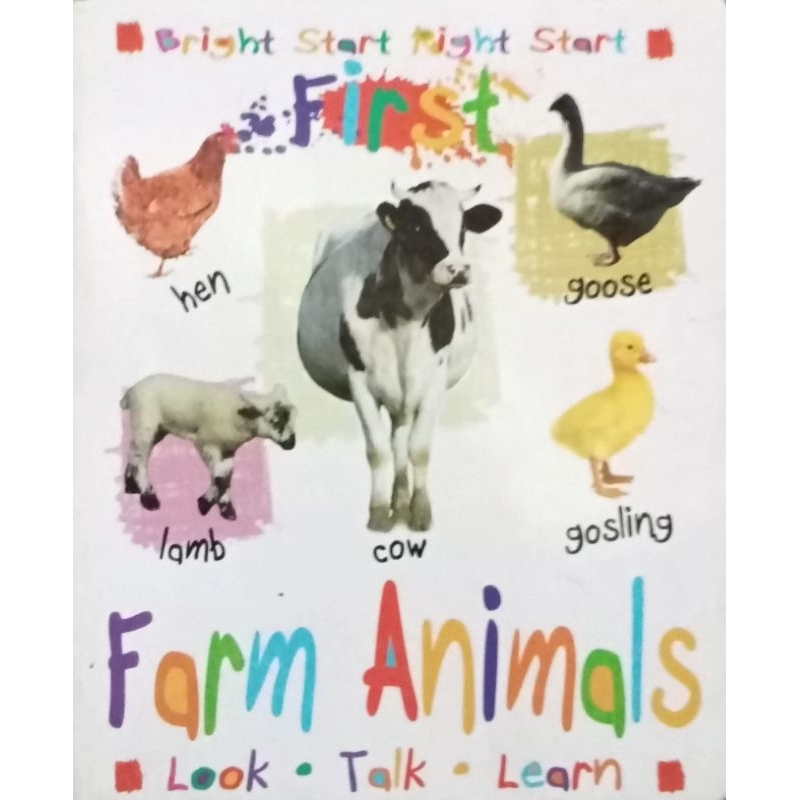 First Farm Animals 47S U | Shopee Philippines