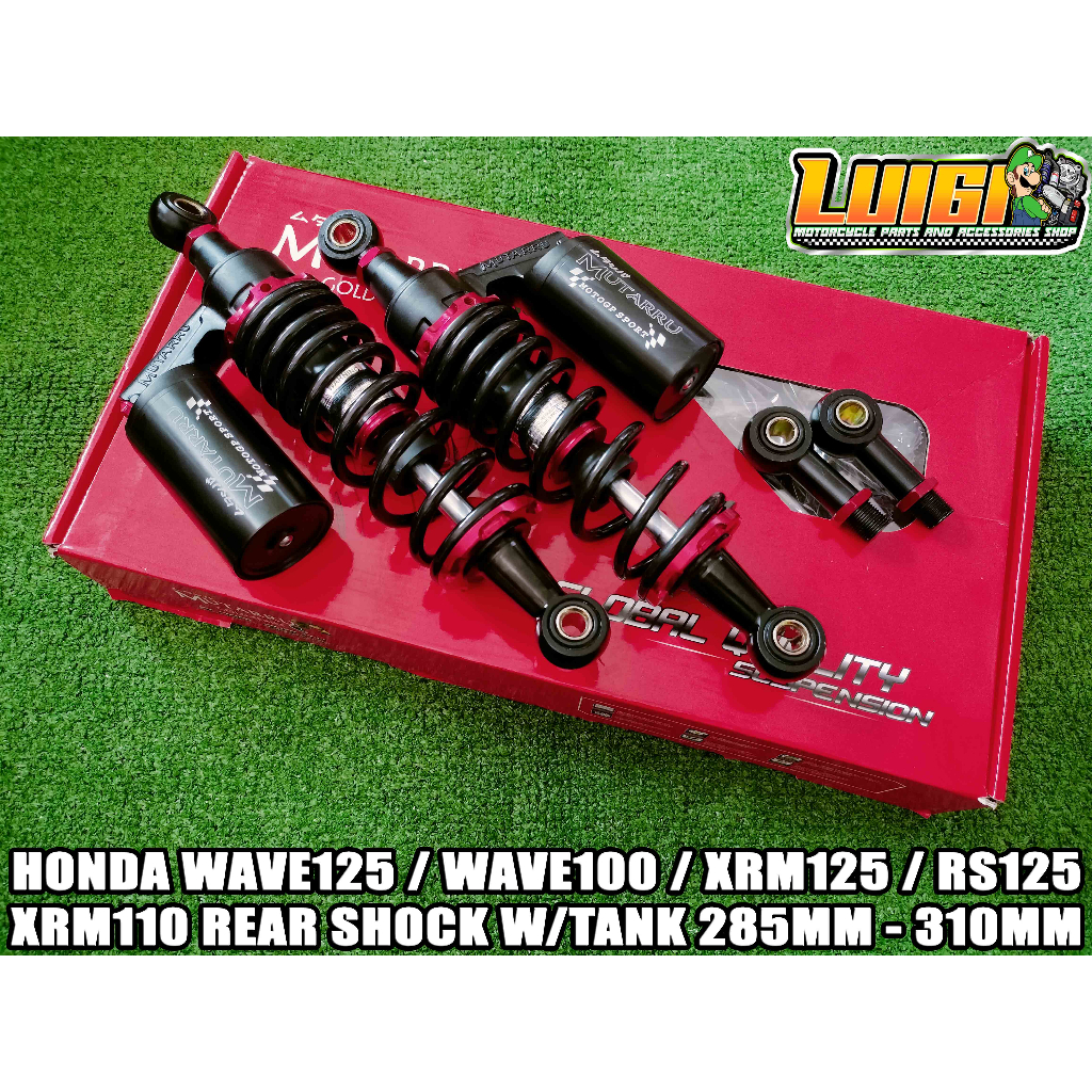 MUTARRU WAVE 125 / WAVE 100 / XRM 125 / RS125 / XRM 110 REAR SHOCK W ...