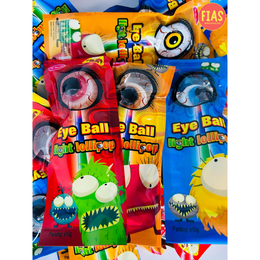 30 Pieces Eyeball Light Lollipops Shopee Philippines
