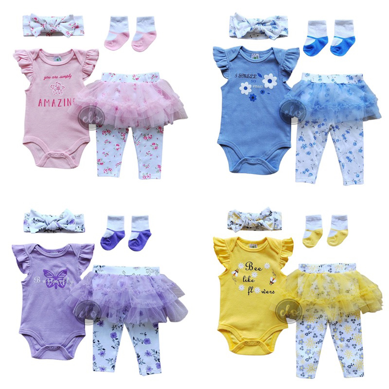 BABIES HEADBAND AND BIB SET LOVE ON THE WING