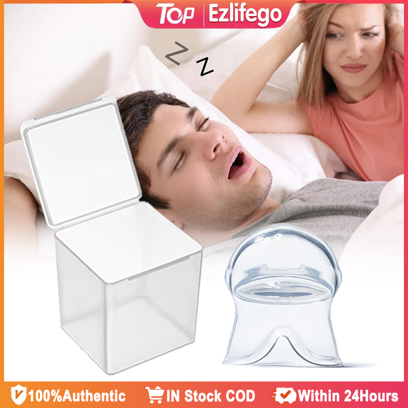 Silicone Anti Snoring Device Tongue Snore Helps Anti Snoring Mouthpiece