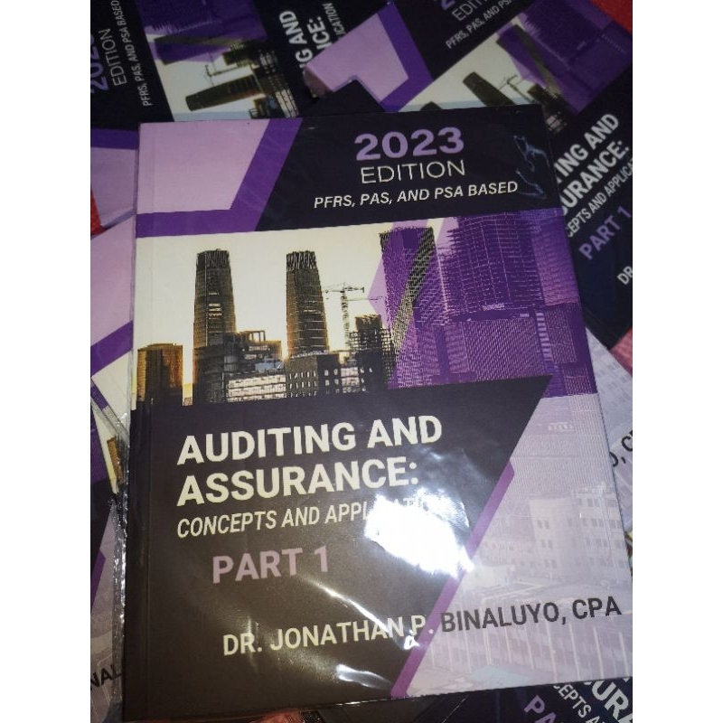 Auditing And Assurance Concepts And Application PART 1 2023 Edition By ...