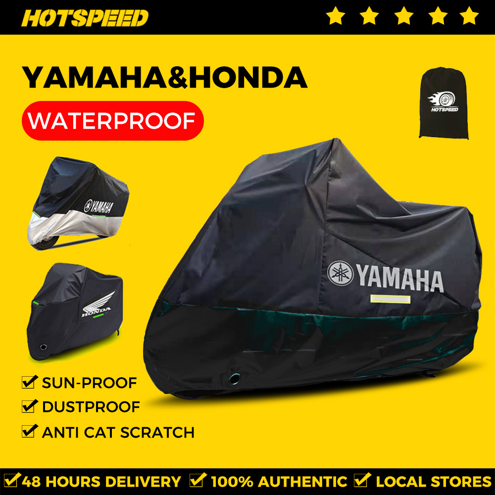 HOTSPEED Motorcycle Cover Waterproof For Honda Click 125i Yamaha Mio