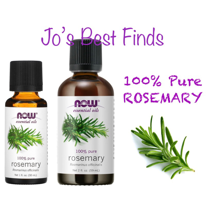 NOW Rosemary Essential Oils 30mL, 59mL & 118mL Shopee Philippines