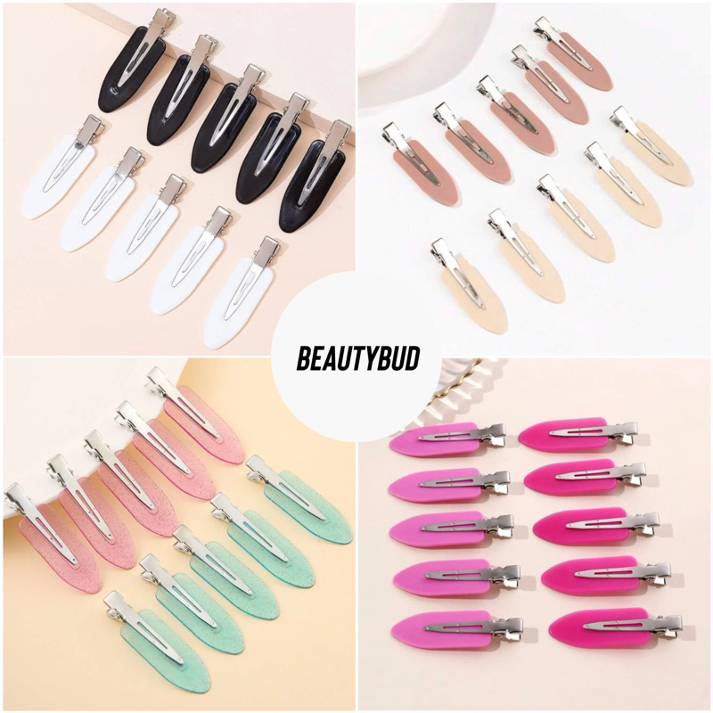 BEAUTYBUD 10pcs No Bend, No Crease Hair Clips Shopee Philippines