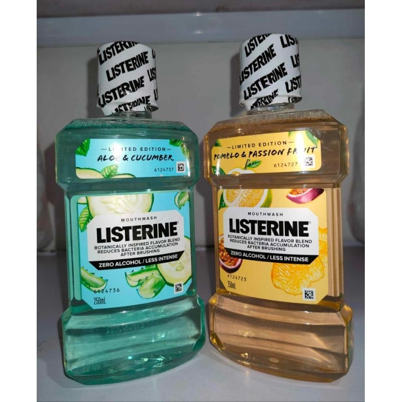 Listerine Mouthwash 250ml limited edition Shopee Philippines