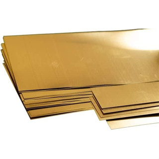 Brass Thin Strip, Metal Plate, Brass Plate, Gold Foil Brass Plate, H62  Brass Plate, Length 1m, Width 200mm, Thickness,0.3mm