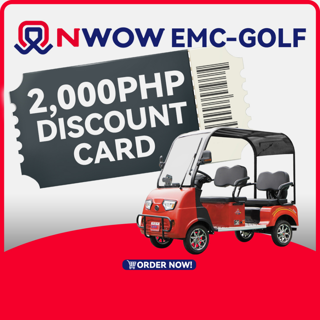 NWOW EMCGOLF (Discount Card Worth PHP2,000) Shopee Philippines