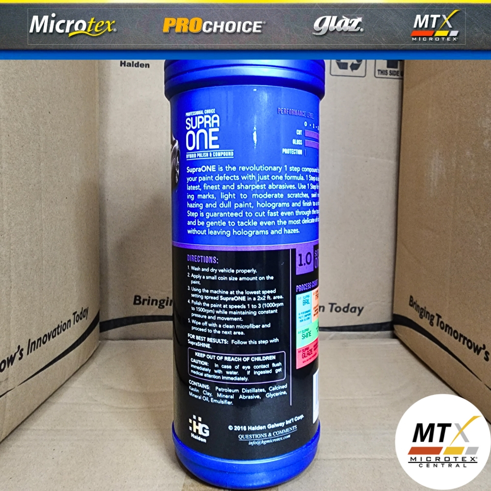 Microtex MTX SupraOne Hybrid Polish and Compound 1Kg Step 1 | Shopee ...