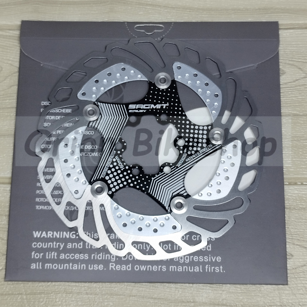 Sagmit IceTech Disc 160mm Ice Tech Edison Bike Rotor Disc Sold as Pair ...