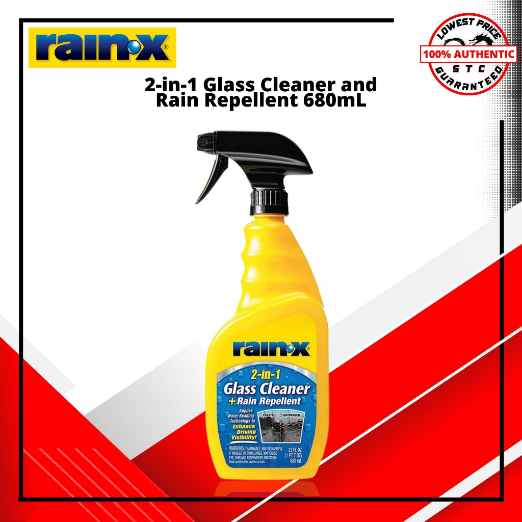 RainX 2in1 Glass Cleaner and Rain Repellent 680mL Shopee Philippines