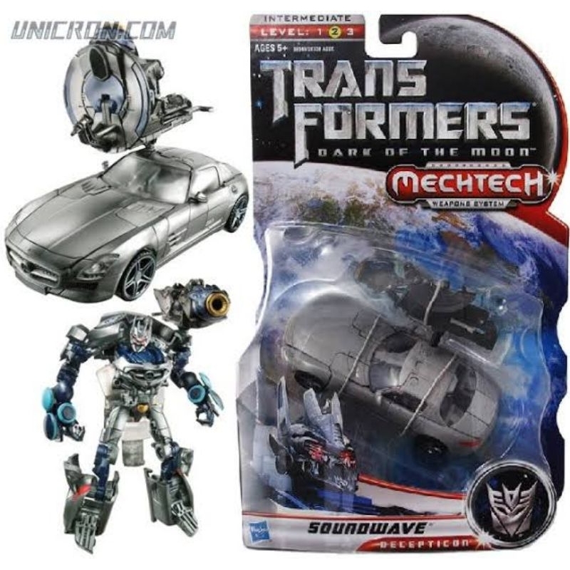 TRANSFORMERS DARK OF THE MOON SOUNDWAVE DELUXE CLASS LIMITED RUN Shopee Philippines
