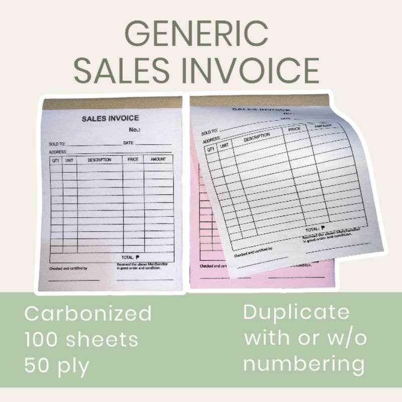 sales-invoice-generic-4x5-small-size-carbonized-shopee-philippines