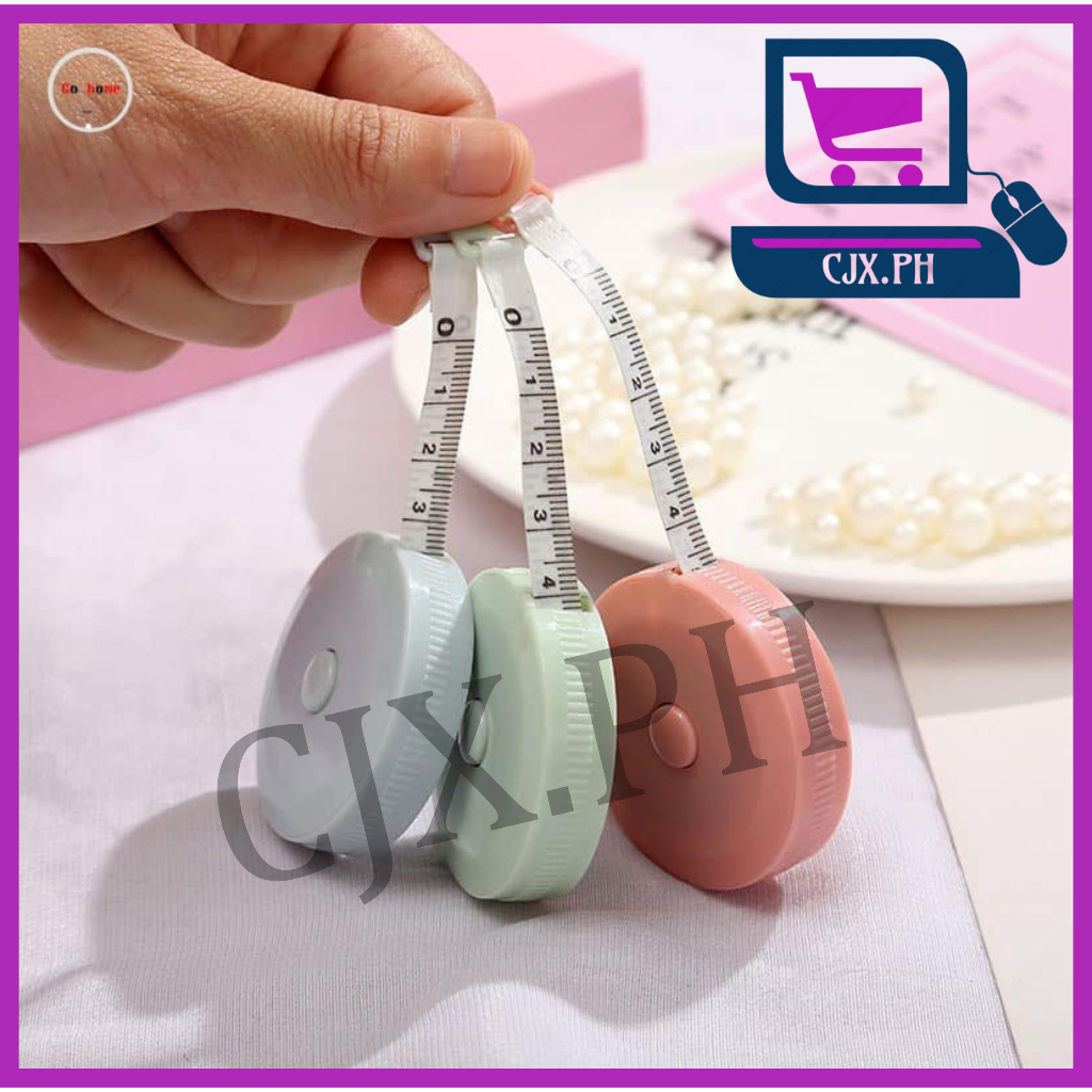 CJX.PH 1.5m Round Soft Tape Measure Clothes Measuring Cute Meter Ruler