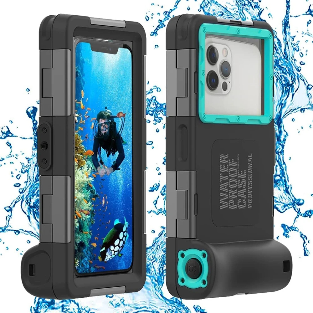 15M Professional Diving Phone Case compatible For iPhone 14 Pro MAX 13