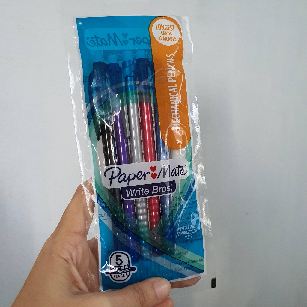 Papermate Mechanical Pencils 0.7mm HB 2 Lead 5 mechanical pencils