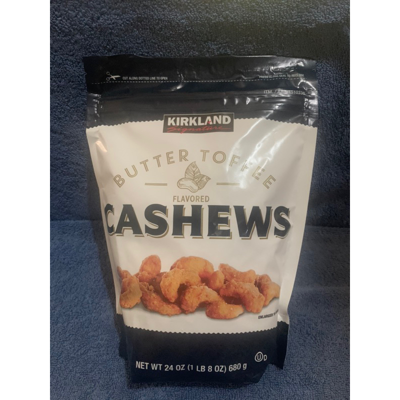 Kirkland Signature Butter Toffee Flavored Cashews Shopee Philippines
