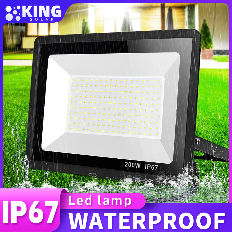 220V ELECTRIC Flood Light Led 300W Outdoor Street Lamp Waterproof IP67