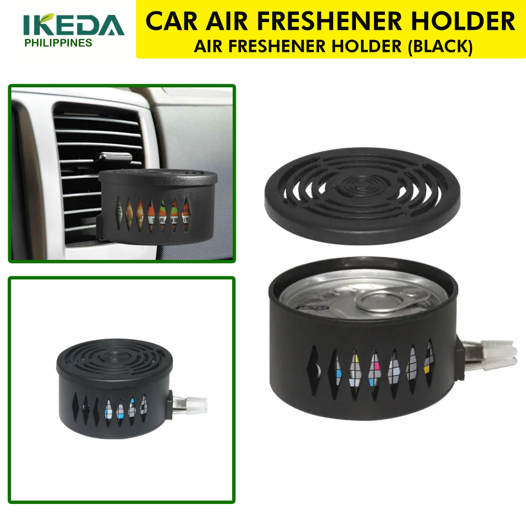 Car Air Freshener Holder (Black) Holder Only Shopee Philippines