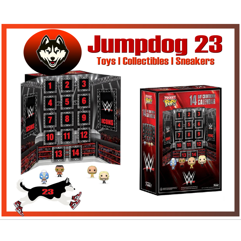 POP! Advent Calendar WWE 2023 14 day Calendar Sealed Shopee Philippines