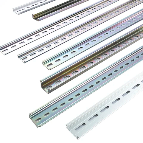 Long Breaker Rail 25cm 50cm Grooved Metal DIN Fixed Rail General ...