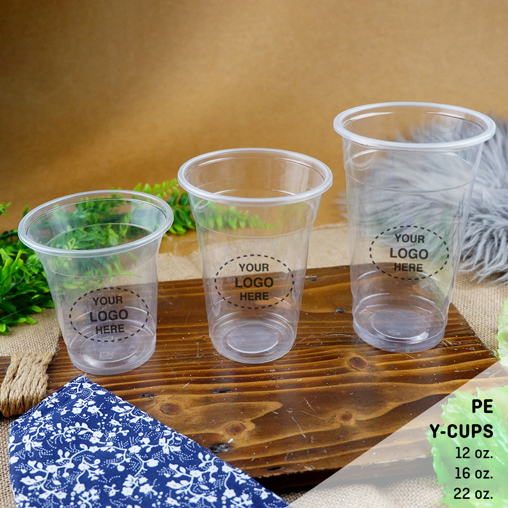 Plastic Cups Y Cups 95mm 50pcs Plain Cups Milk Tea And Juices Shopee Philippines 0367