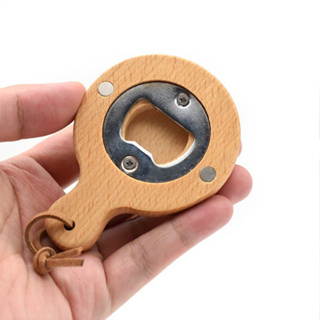 1pc Wooden Bottle Opener