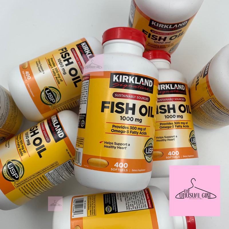Kirkland Fish Oil (400 softgels x 1000mg) Shopee Philippines