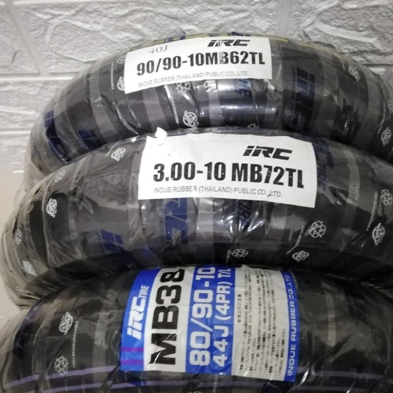 TIRE TUBELESS IRC 90 90 10 Shopee Philippines