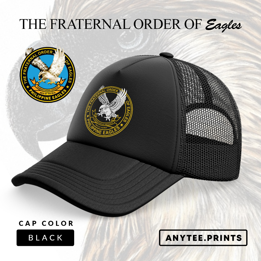 The Fraternal Order of Eagles Philippines Eagles TFOE Mesh Trucker CAP ...