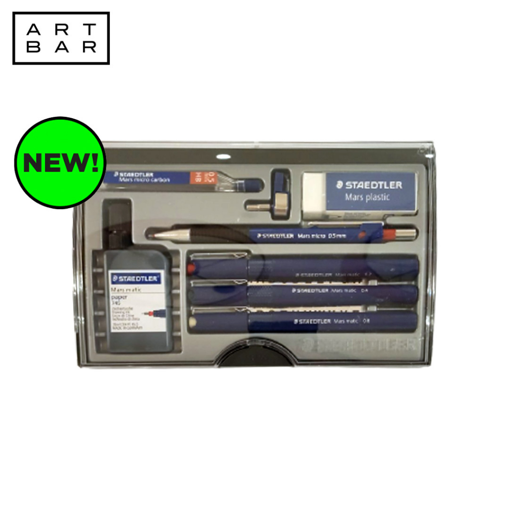 Staedtler Technical Pen 700 246 College Set .20/.40/.60 Art Bar PH Shopee Philippines