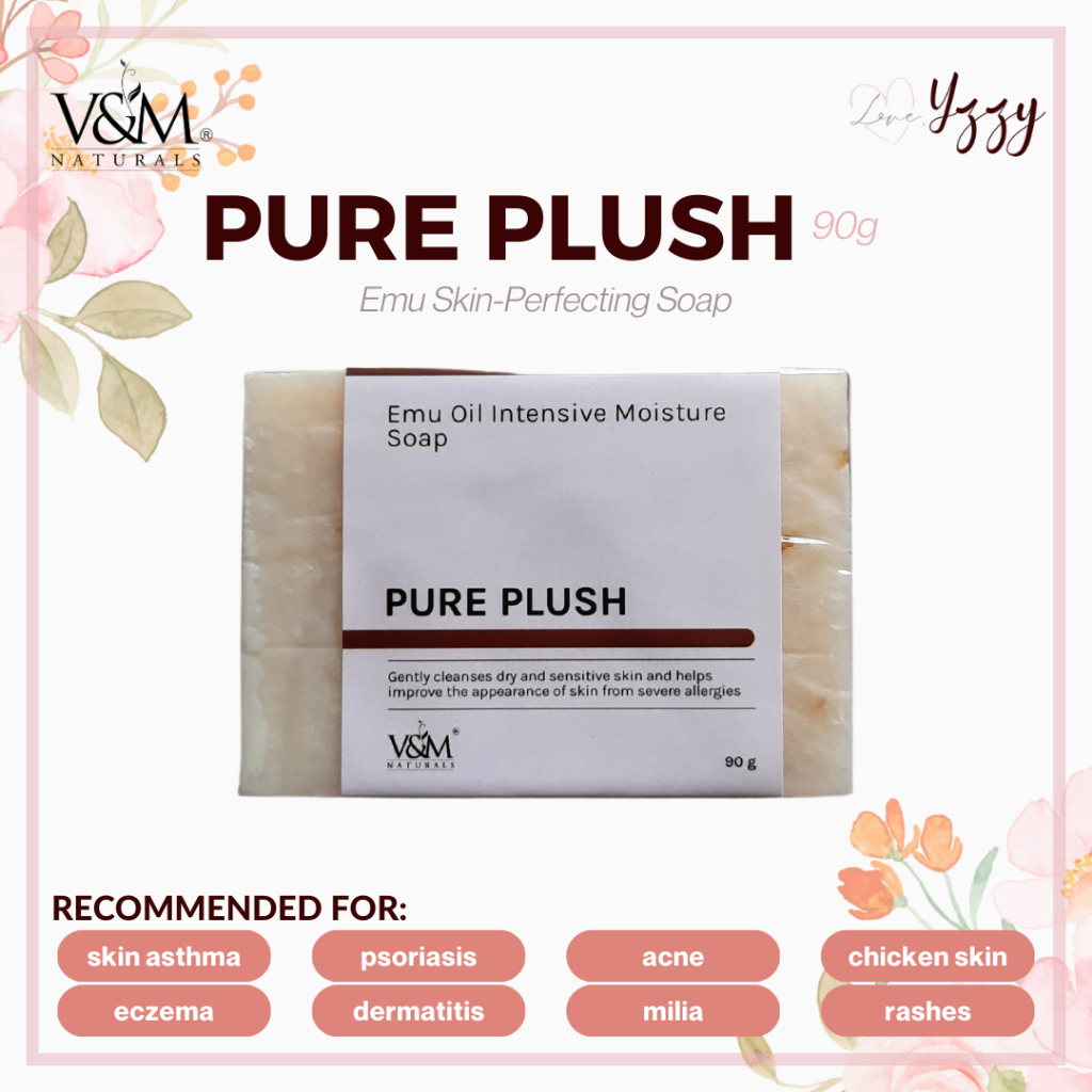 Pure Plush 90g - Emu Skin Perfecting Soap | V&M Naturals | Psoriasis ...