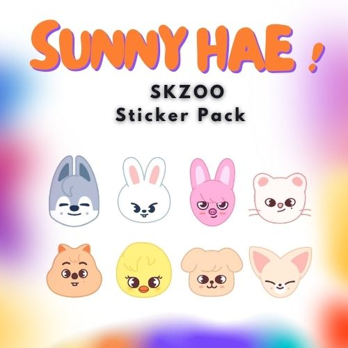 SKZOO Sticker Pack (Stray Kids) | Shopee Philippines