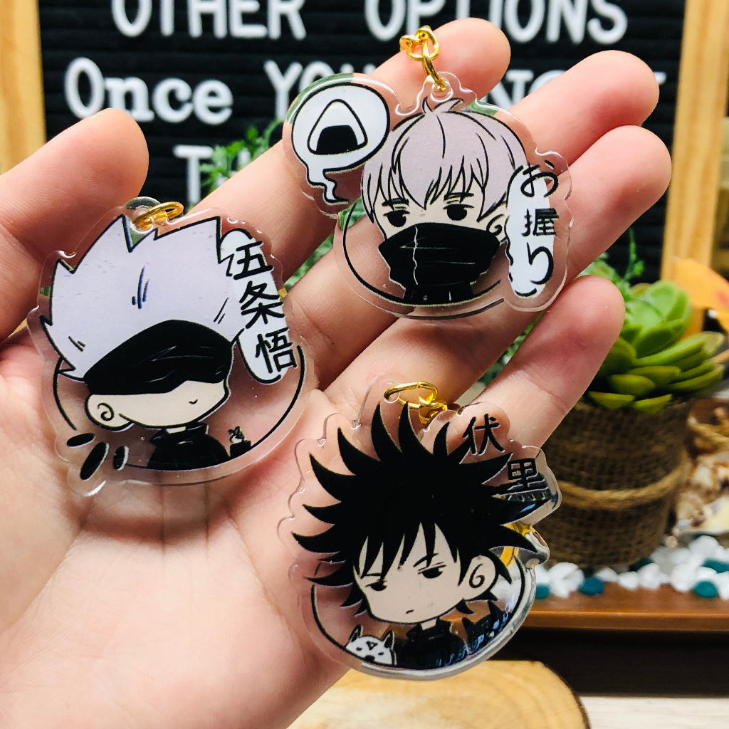 JJK Keychains (Jujutsu Kaisen) Shopee Philippines
