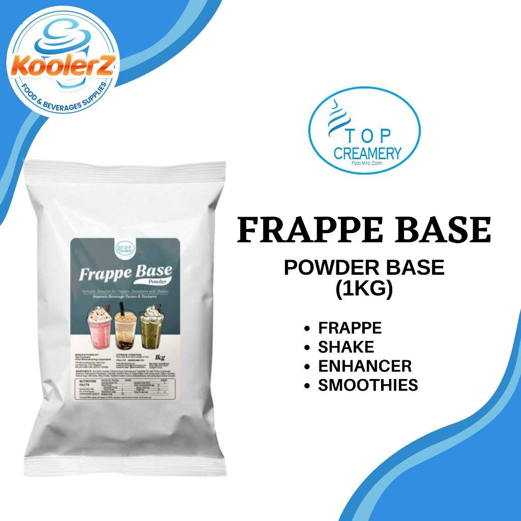 Top Creamery Frappe Base Powder 1kg Shopee Philippines
