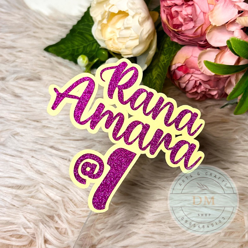 Personalized Customized Cake Topper | Shopee Philippines