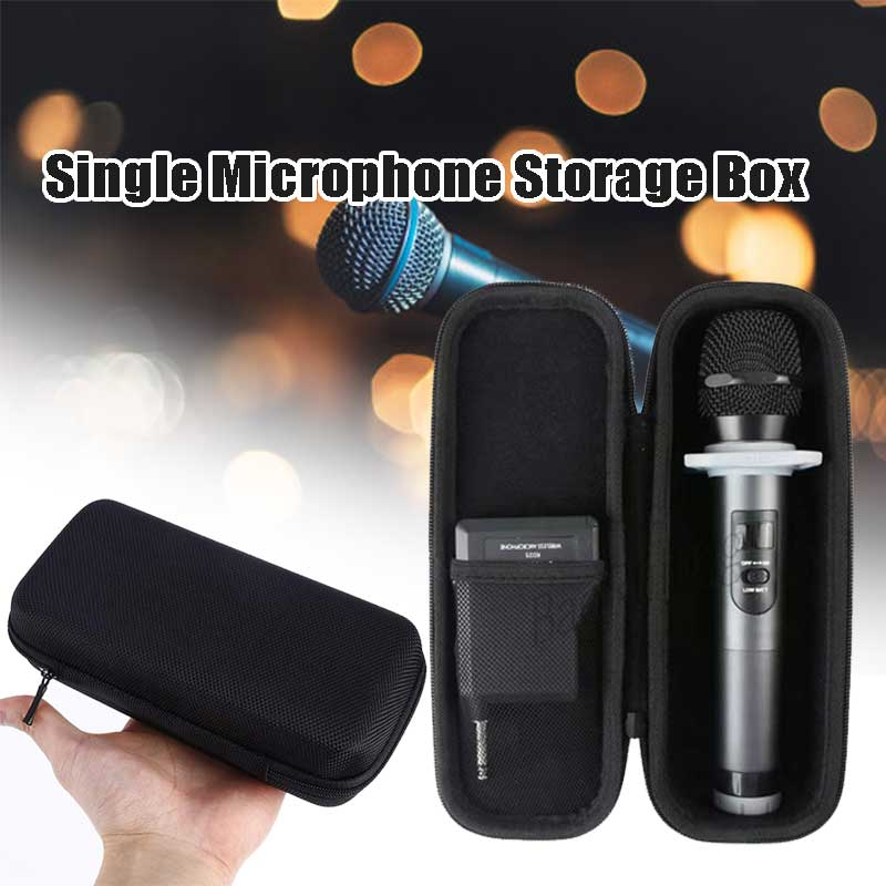 Universal Single Wireless Microphone Storage Case Shockproof With Zipper Shopee Philippines